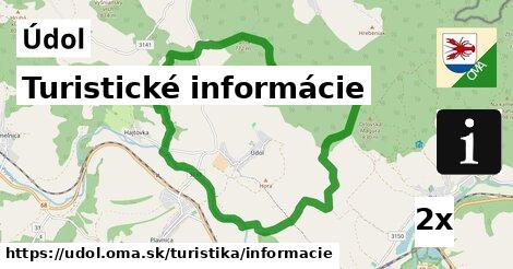 Turistické informácie, Údol