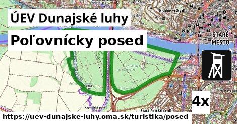 Poľovnícky posed, ÚEV Dunajské luhy