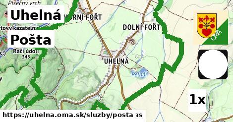 Pošta, Uhelná