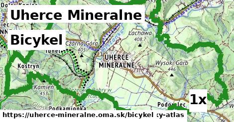 bicykel v Uherce Mineralne