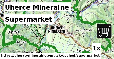 supermarket v Uherce Mineralne