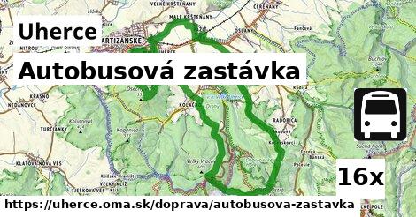 Autobusová zastávka, Uherce