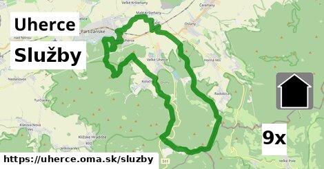 služby v Uherce