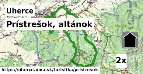 Prístrešok, altánok, Uherce