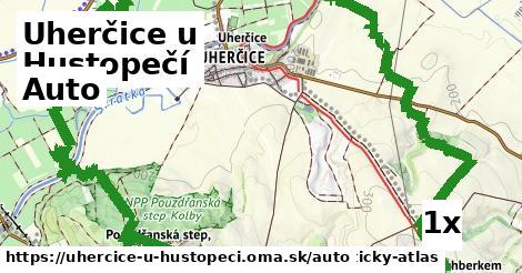 auto v Uherčice u Hustopečí