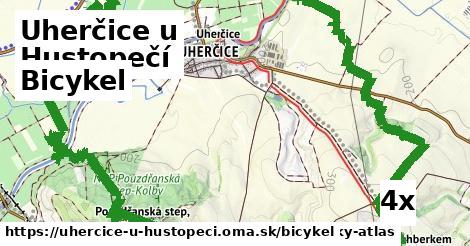 bicykel v Uherčice u Hustopečí