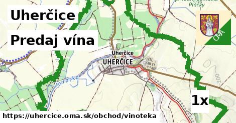 Predaj vína, Uherčice