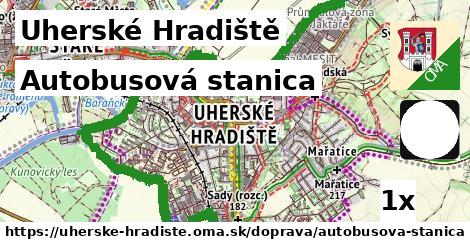 autobusová stanica v Uherské Hradiště