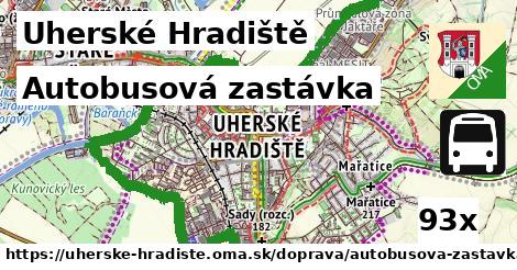 Autobusová zastávka, Uherské Hradiště