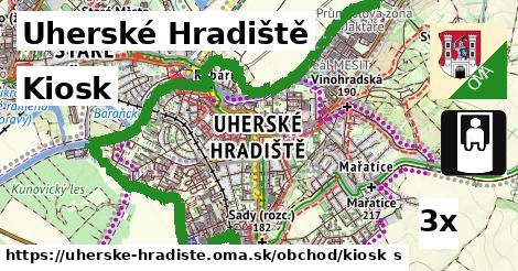 kiosk v Uherské Hradiště