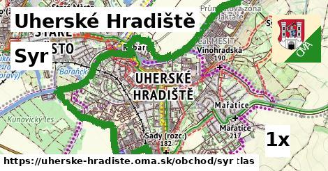 Syr, Uherské Hradiště