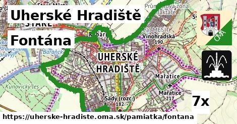 Fontána, Uherské Hradiště