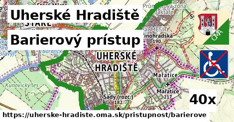 Barierový prístup, Uherské Hradiště