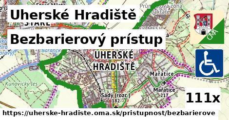 Bezbarierový prístup, Uherské Hradiště