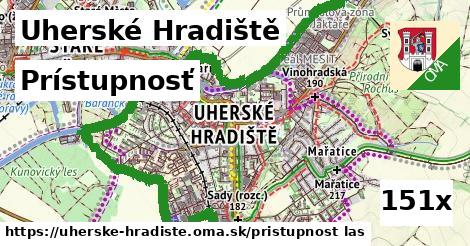 prístupnosť v Uherské Hradiště