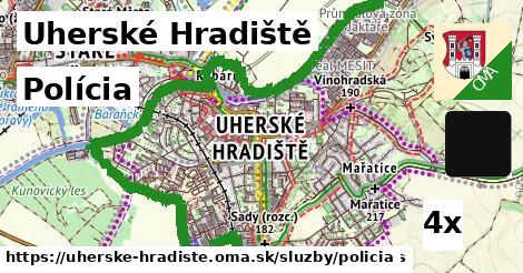 Polícia, Uherské Hradiště