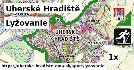 lyžovanie v Uherské Hradiště