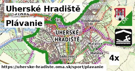 Plávanie, Uherské Hradiště