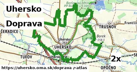 doprava v Uhersko