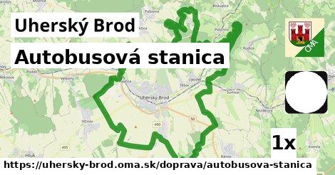 autobusová stanica v Uherský Brod