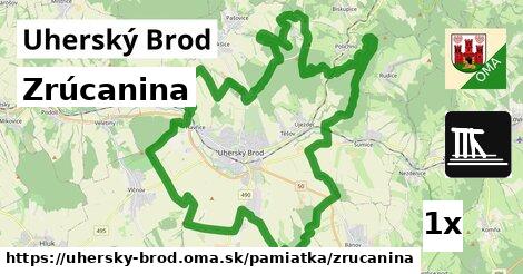 zrúcanina v Uherský Brod