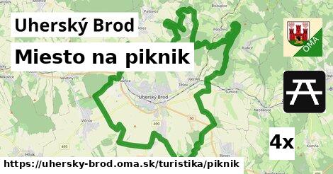 miesto na piknik v Uherský Brod