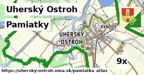 pamiatky v Uherský Ostroh
