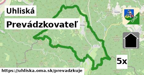 prevádzkovateľ v Uhliská