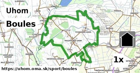 Boules, Uhom