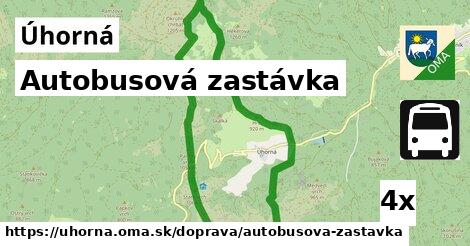 Autobusová zastávka, Úhorná