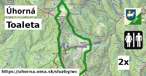 Toaleta, Úhorná
