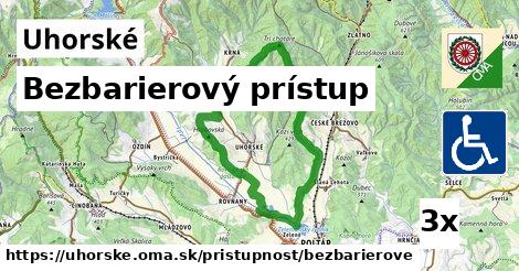 Bezbarierový prístup, Uhorské