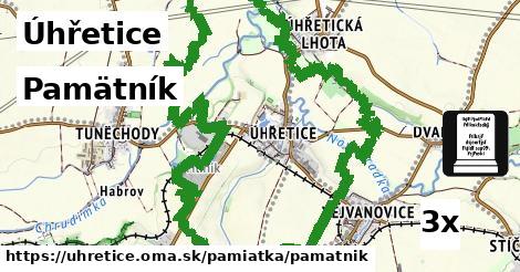 Pamätník, Úhřetice