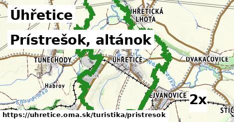 Prístrešok, altánok, Úhřetice
