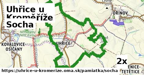 Socha, Uhřice u Kroměříže