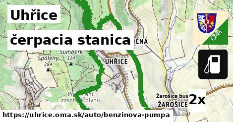 čerpacia stanica v Uhřice