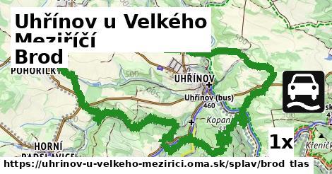 brod v Uhřínov u Velkého Meziříčí