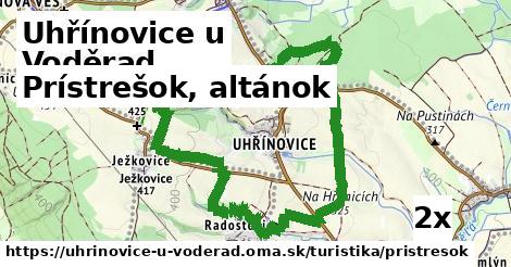 Prístrešok, altánok, Uhřínovice u Voděrad
