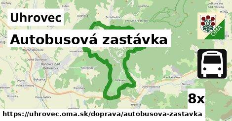 Autobusová zastávka, Uhrovec