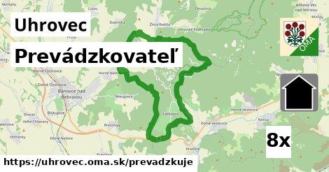 prevádzkovateľ v Uhrovec