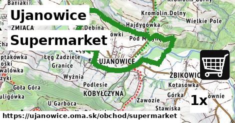 supermarket v Ujanowice