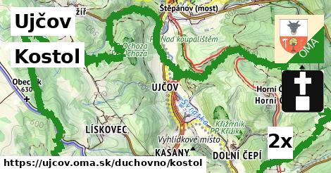Kostol, Ujčov