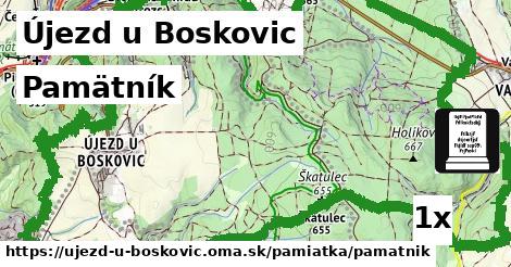 Pamätník, Újezd u Boskovic