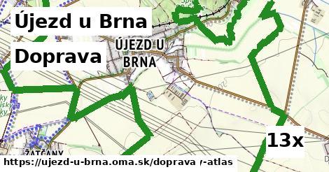 doprava v Újezd u Brna