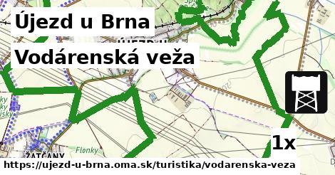 Vodárenská veža, Újezd u Brna