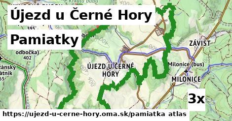 pamiatky v Újezd u Černé Hory