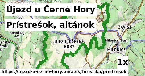 Prístrešok, altánok, Újezd u Černé Hory