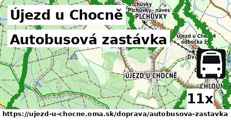 Autobusová zastávka, Újezd u Chocně