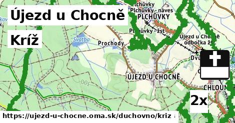 Kríž, Újezd u Chocně