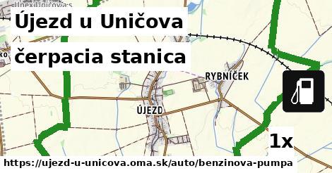 čerpacia stanica, Újezd u Uničova